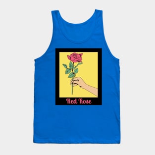 Red Rose Tank Top